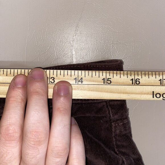 Gloria Vanderbilt Women’s Corduroy Jeans Size 10 Brown High Rise - Picture 4 of 6